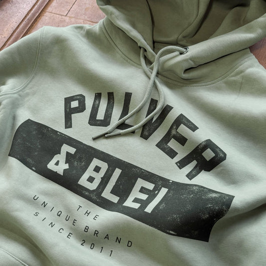 Uniq Almond Green - Signature Hoodie 101 - Pulver & Blei