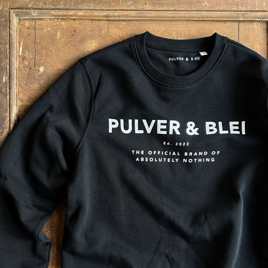 Unofficial Sweater Black Edition 2024 - Pulver & Blei