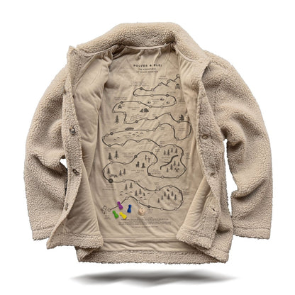 Wanderer’s Playground - Sherpa Coat - Pulver & Blei