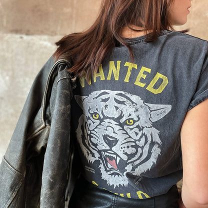 Wanted & Wild Vintage T-Shirt - Pulver & Blei