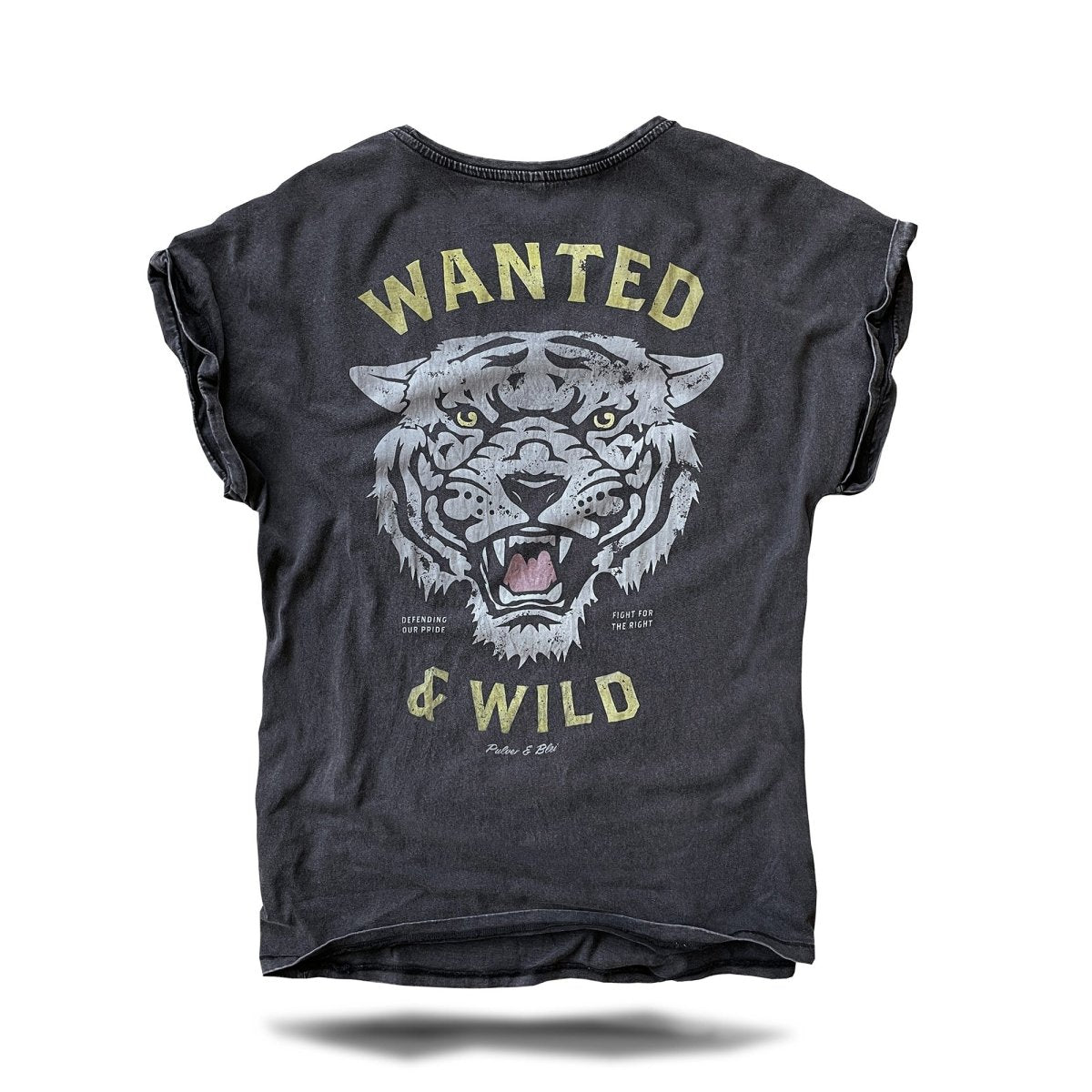 Wanted & Wild Vintage T-Shirt - Pulver & Blei