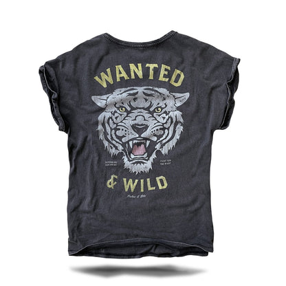 Wanted & Wild Vintage T-Shirt - Pulver & Blei