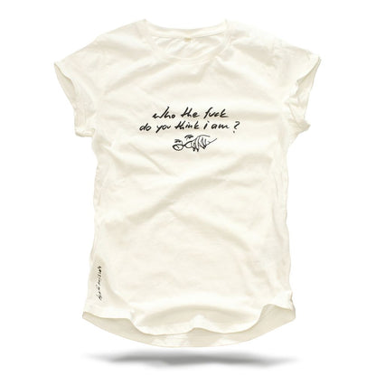 Who the fuck i am - T-shirt natural