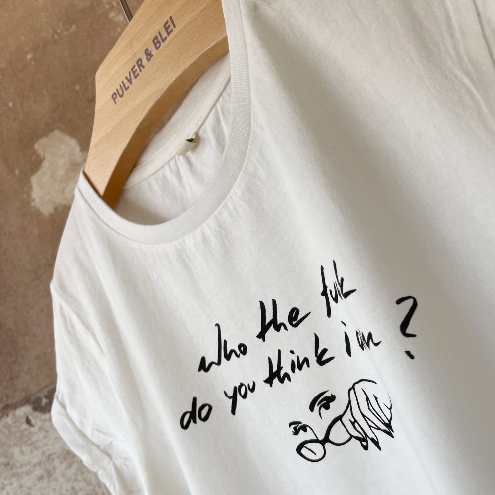 Who the fuck i am - T-Shirt natur - Pulver & Blei