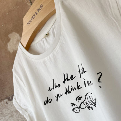 Who the fuck i am - T-Shirt natur - Pulver & Blei