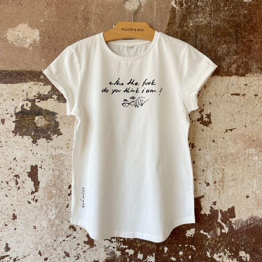Who the fuck i am - T-Shirt natur - Pulver & Blei