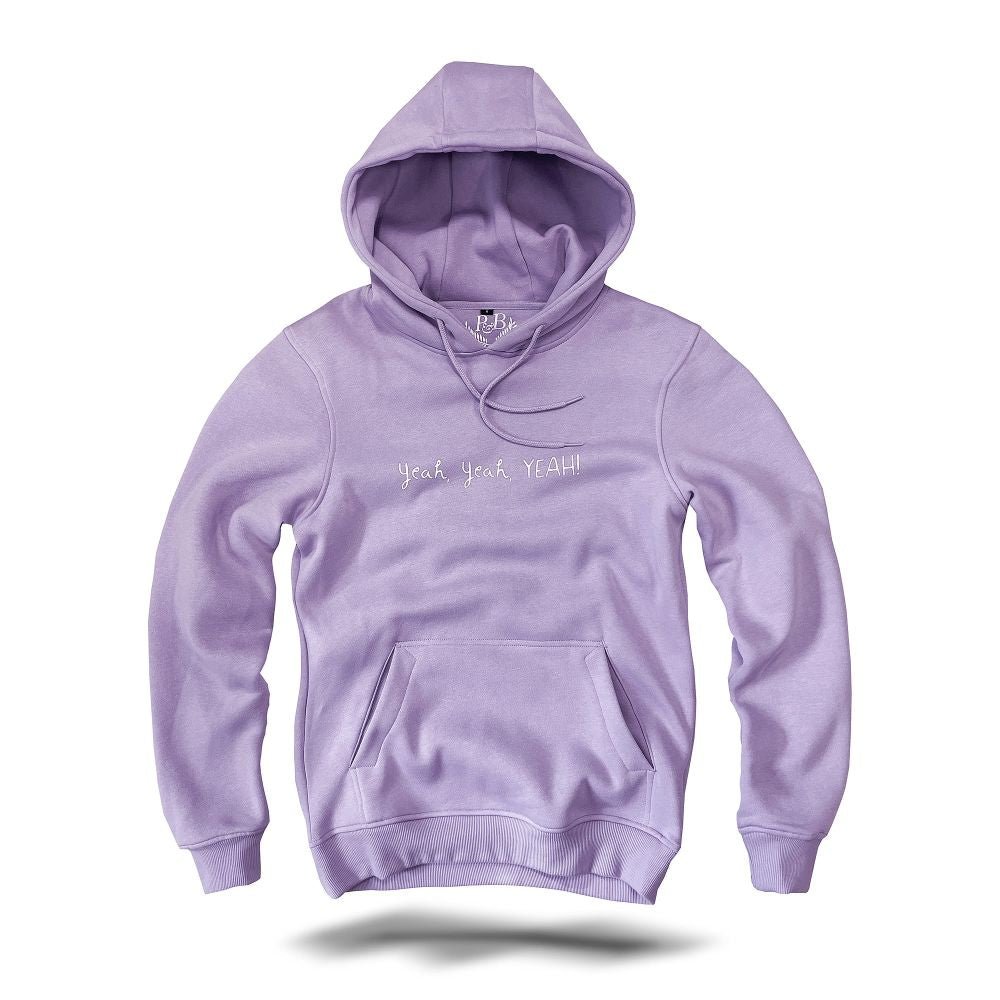 YEAH YEAH YEAH LILA HOODIE - Pulver & Blei