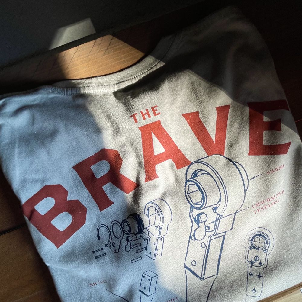 The Brave T-Shirt grey