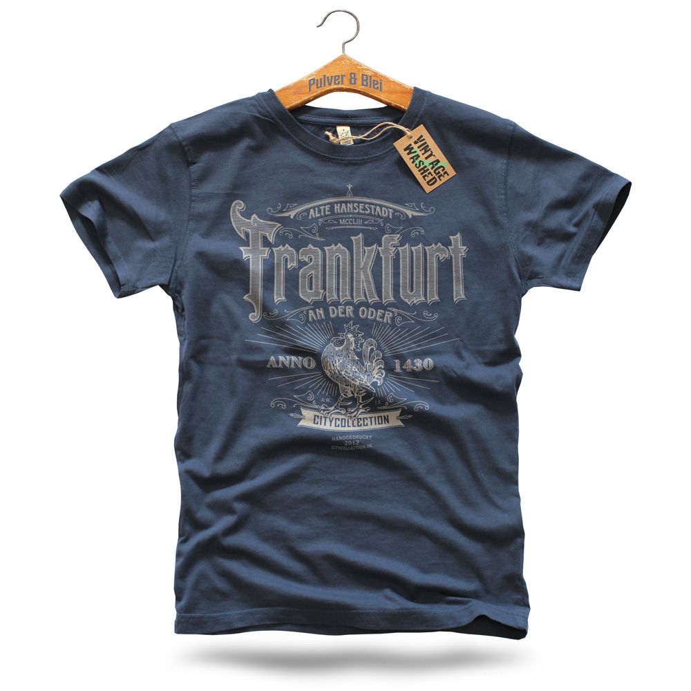 Frankfurt (Oder) Hommage - T-Shirt Denim