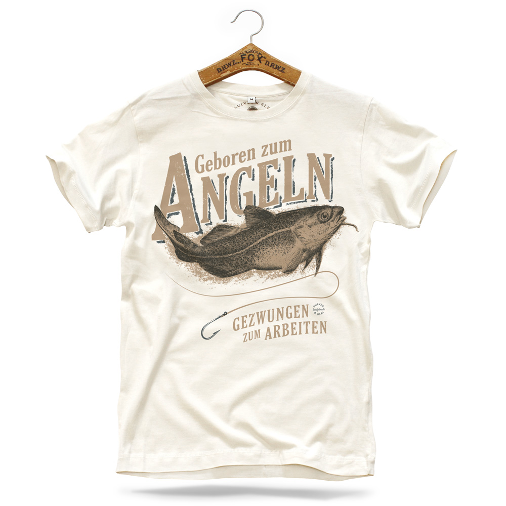 T-Shirt unisex S XXL Shirts Angler Fische Angeln Hecht 09822 